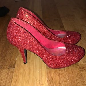 Ruby red heels